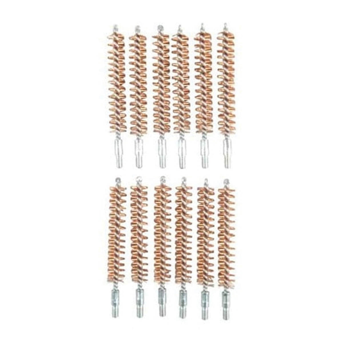 Brownells .38 Caliber/.35 Cal/.357 Cal #8-32 Male Standard Line Bore Brush, Pack of 12