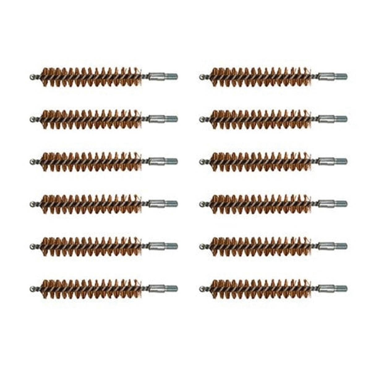 Brownells .416 Cal #8-32 Male Standard Line Bore Brush, Pack of 12