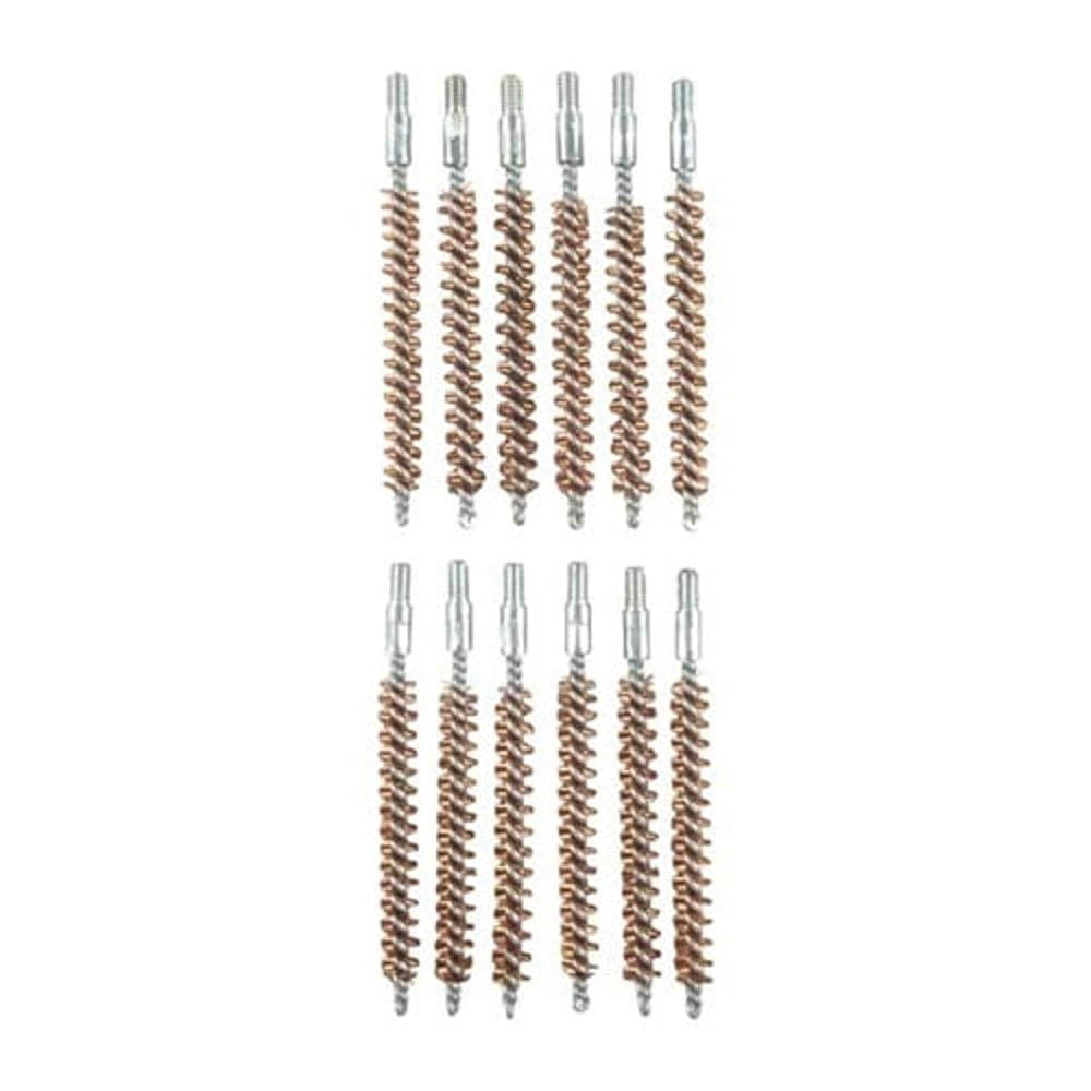 Brownells 6.5mm #8-32 Male Standard Line Bore Brush, Pack of 12