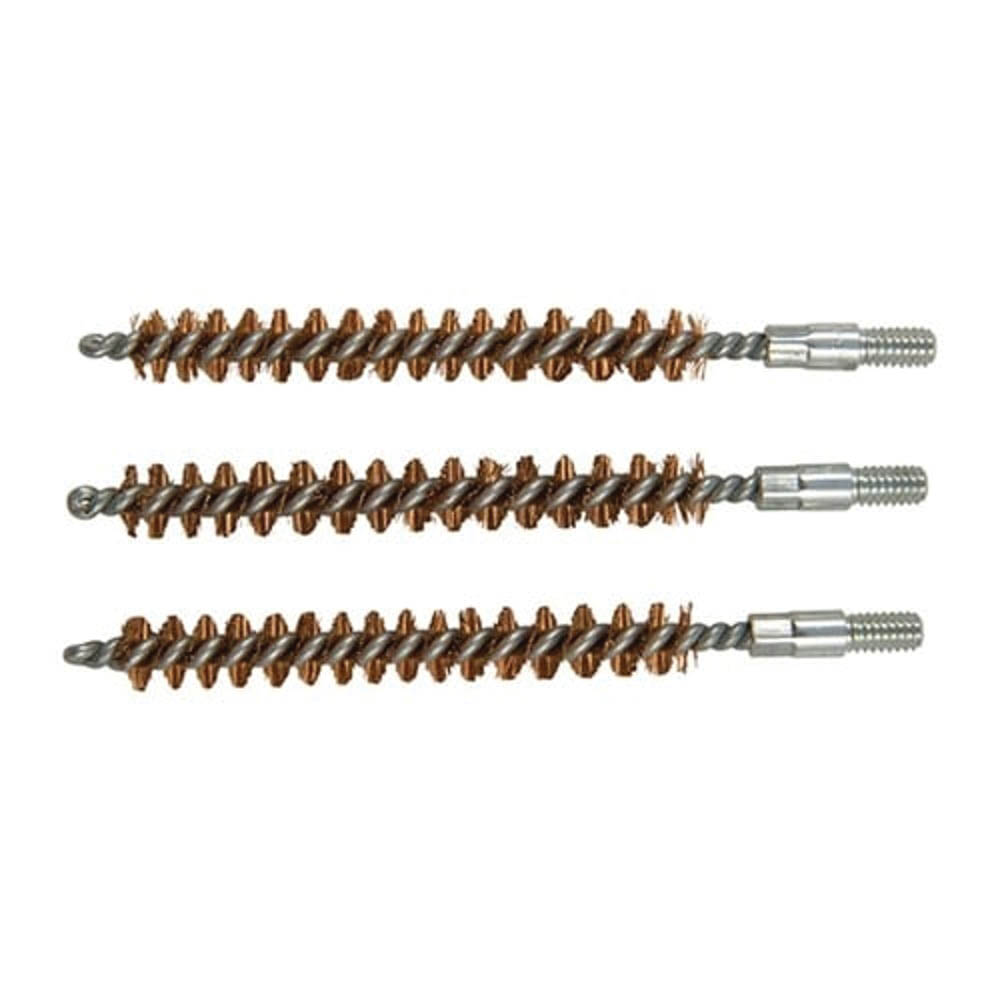 Brownells 7mm #8-32 Male Standard Line Bore Brush, Pack of 3