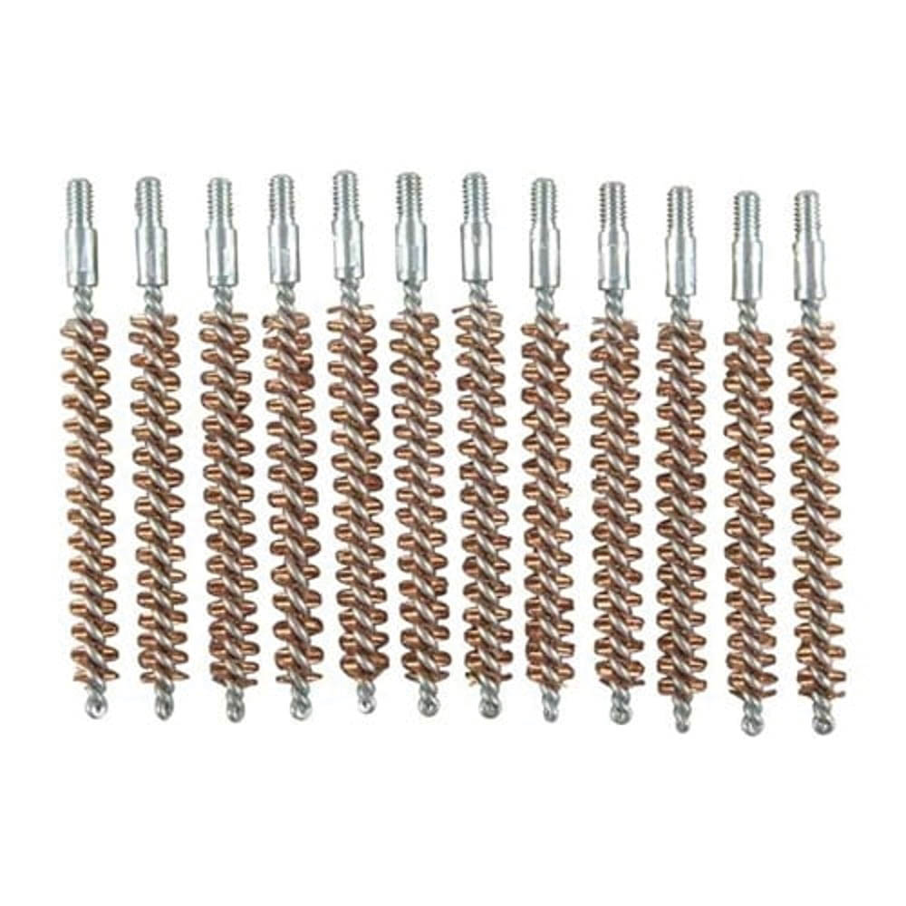 Brownells 7mm #8-32 Male Standard Line Bore Brush, Pack of 12