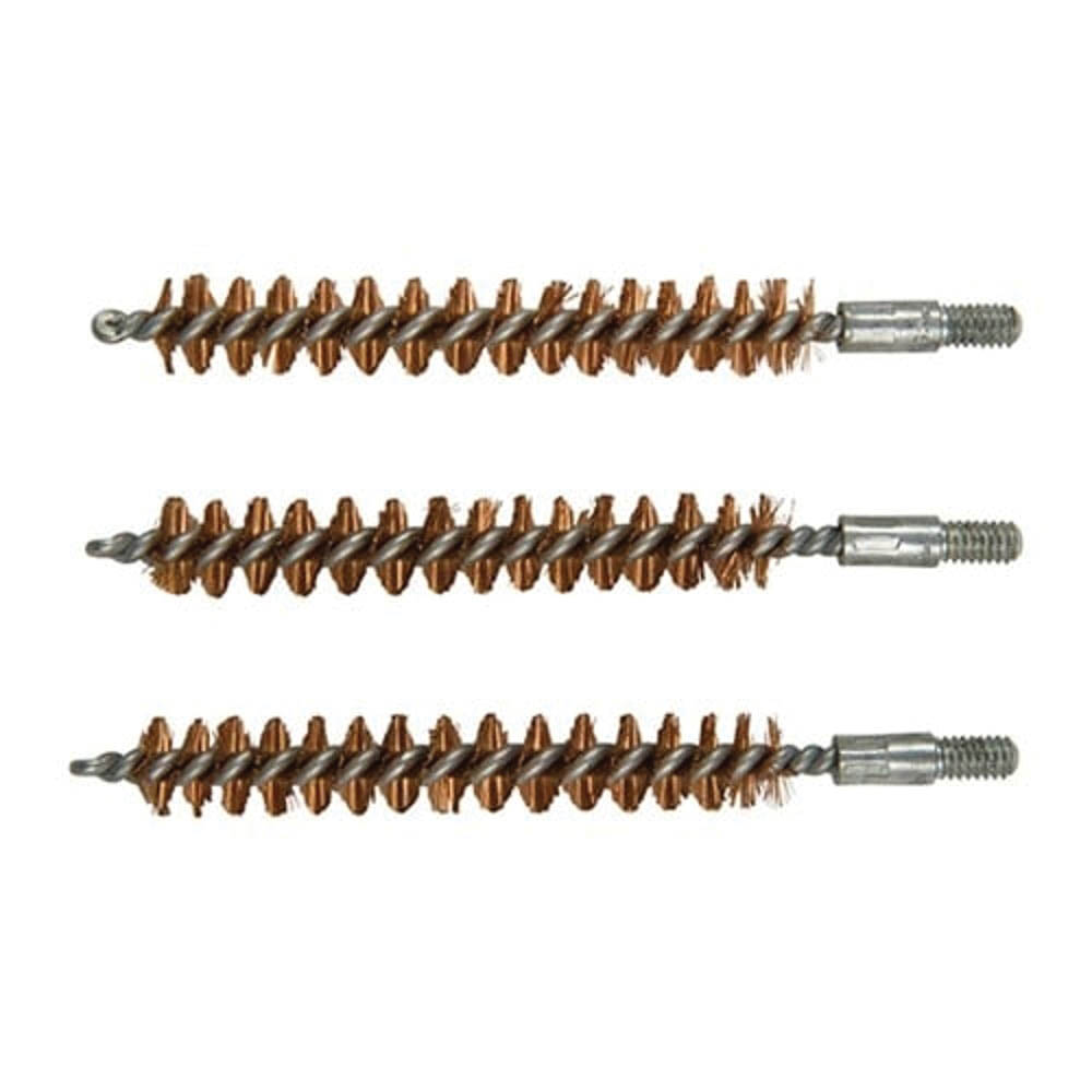 Brownells 8mm #8-32 Male Standard Line Bore Brush, Pack of 3