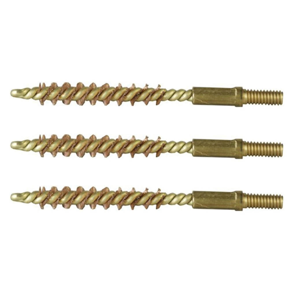 Brownells .17 Cal #5-40 Male Special Line Bore Brush, Pack of 3
