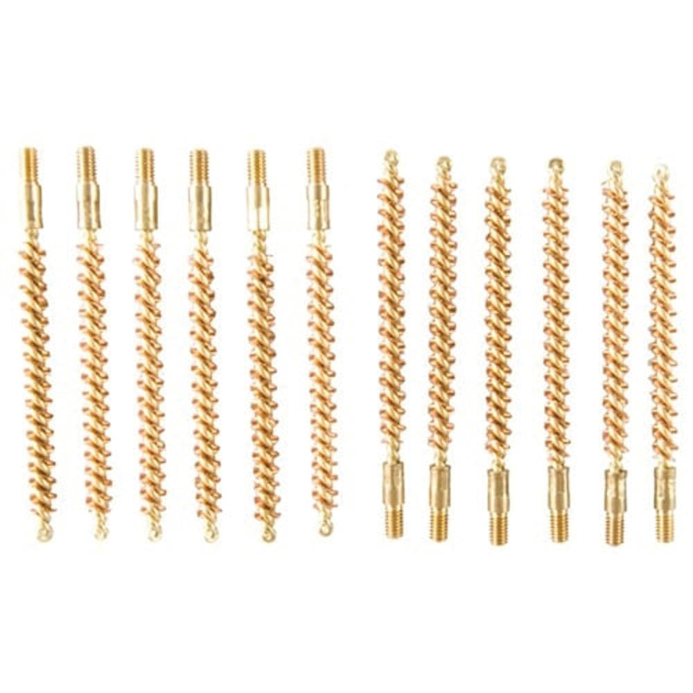 Brownells .22 Cal #8-32 Male Special Line Bore Brush, Pack of 12