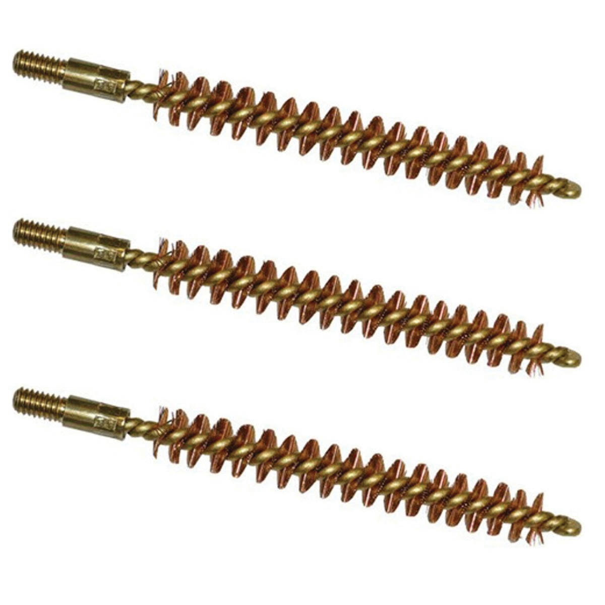 Brownells .30 Cal #8-32 Male Special Line Bore Brush, Pack of 3