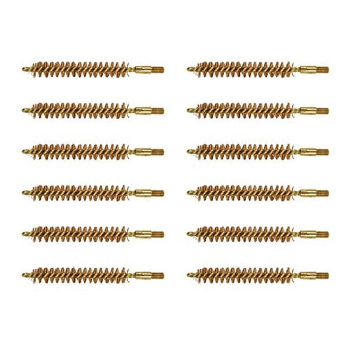 Brownells .338 Cal #8-32 Male Special Line Bore Brush, Pack of 12