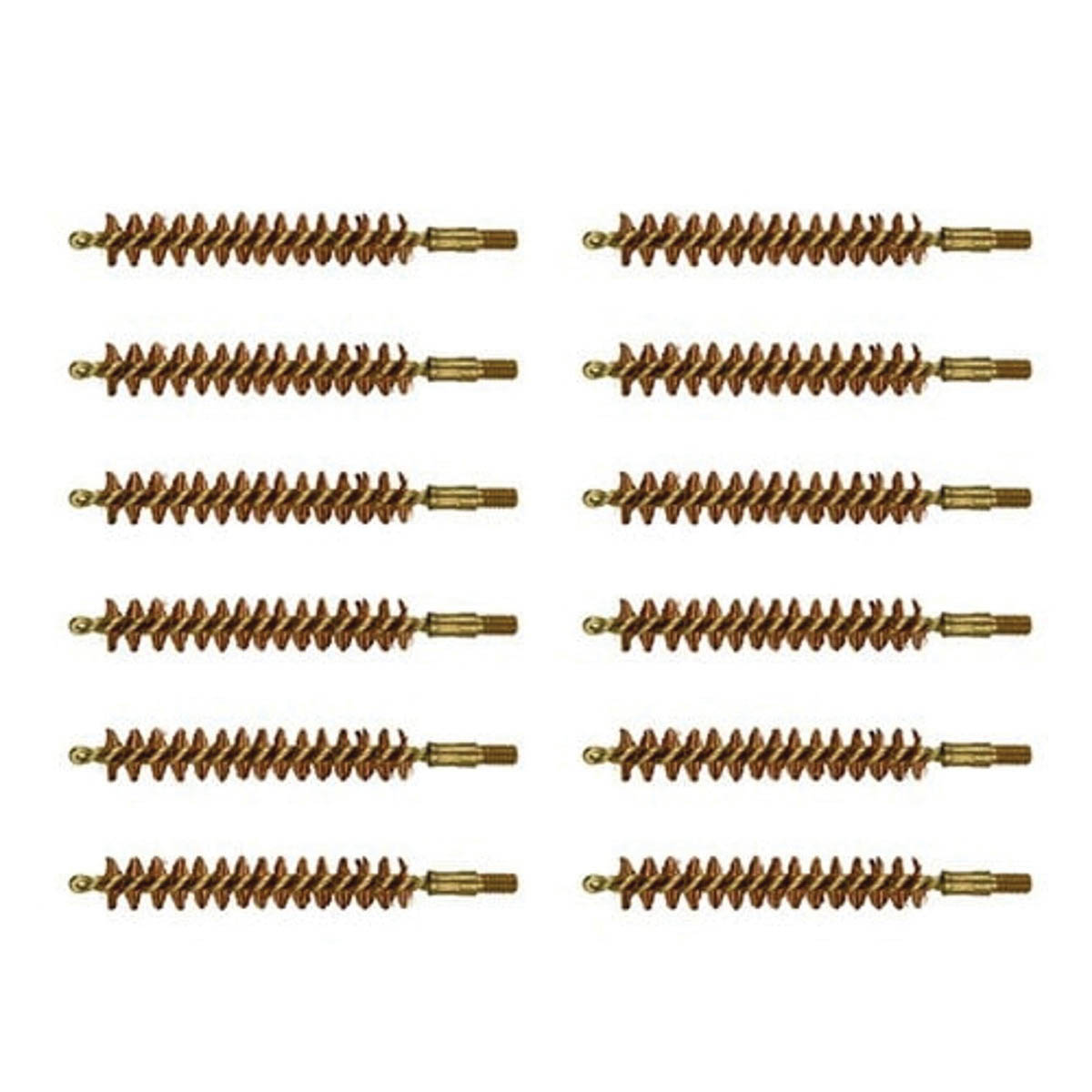 Brownells .375 Cal #8-32 Male Special Line Bore Brush, Pack of 12