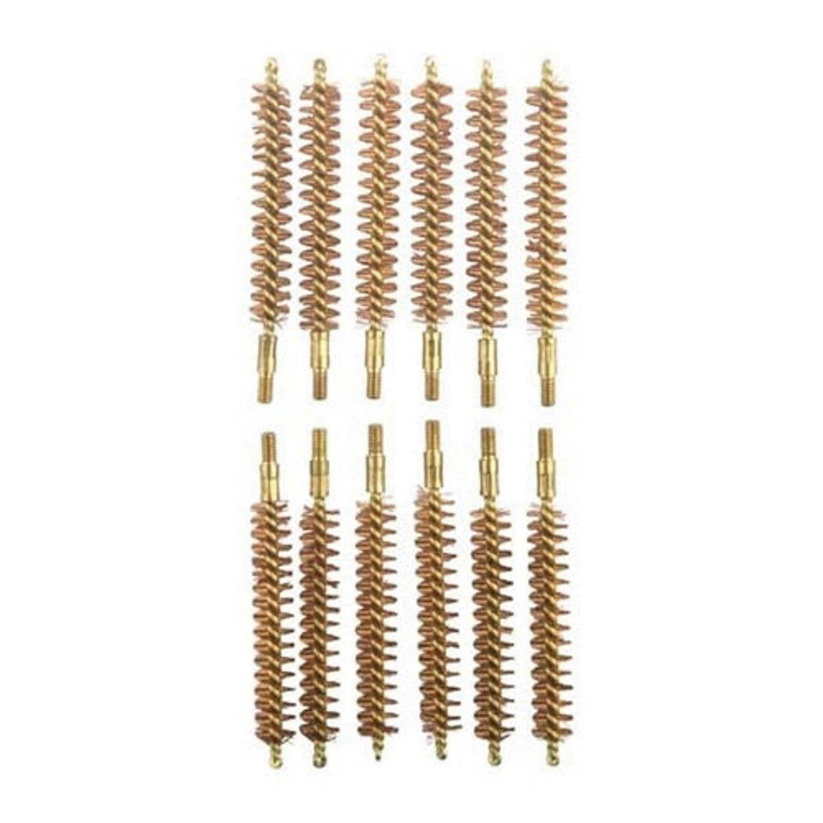 Brownells .38 Caliber/.357 Cal/.35 Cal #8-32 Male Special Line Bore Brush, Pack of 12