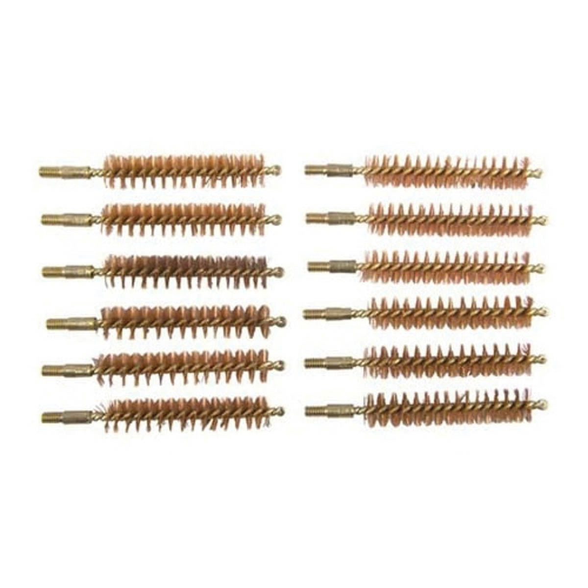 Brownells .44 Cal/.45 Cal #8-32 Male Special Line Bore Brush, Pack of 12