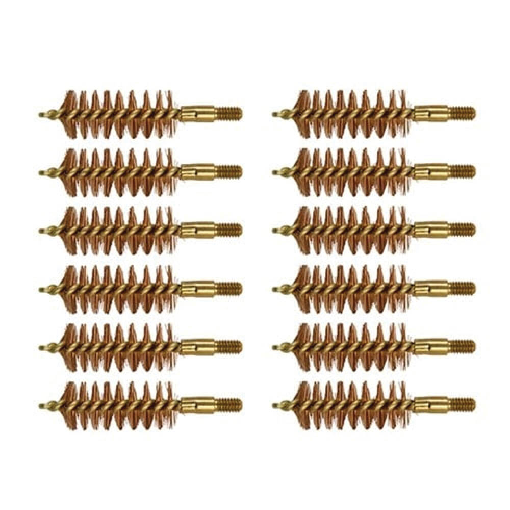 Brownells .50 Cal #8-32 Male Special Line Bore Brush, Pack of 12