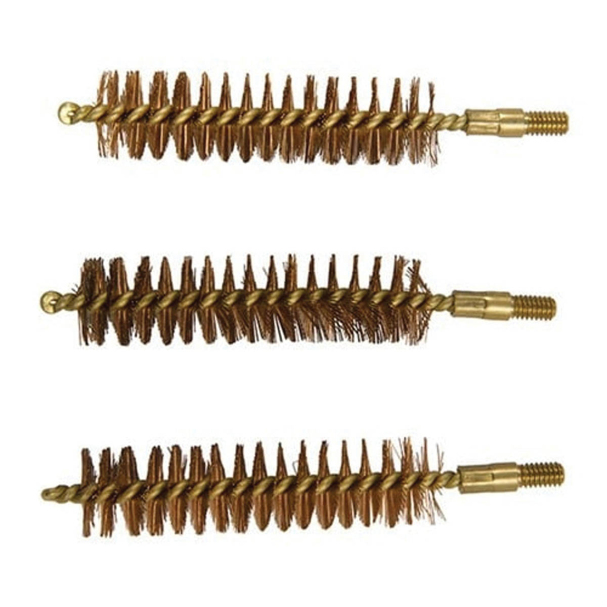 Brownells .54 Caliber #8-32 Male Special Line Bore Brush, Pack of 3