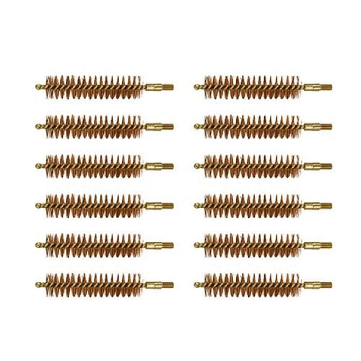 Brownells .54 Caliber #8-32 Male Special Line Bore Brush, Pack of 12