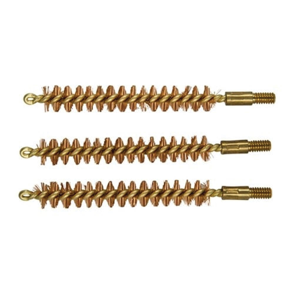 Brownells 8mm #8-32 Male Special Line Bore Brush, Pack of 3