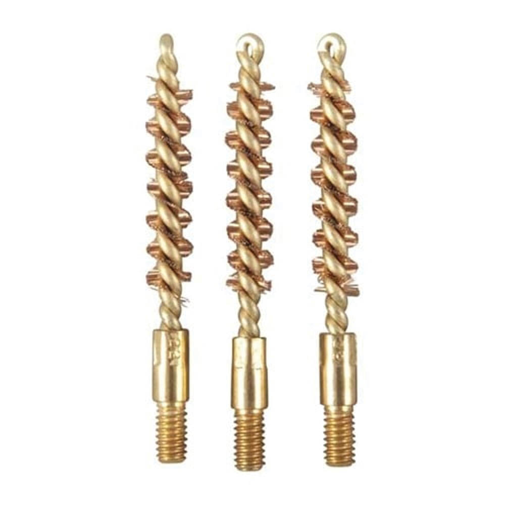 Brownells .22 Cal #8-32 Male Special Line Bore Brush, Pack of 3