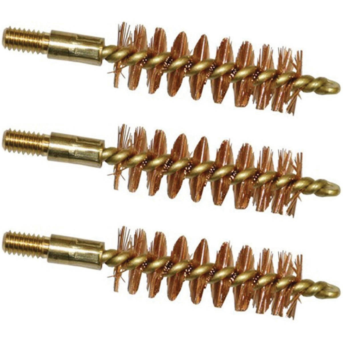 Brownells .40 Cal/.41 Cal/10mm #8-32 Male Special Line Bore Brush, Pack of 3