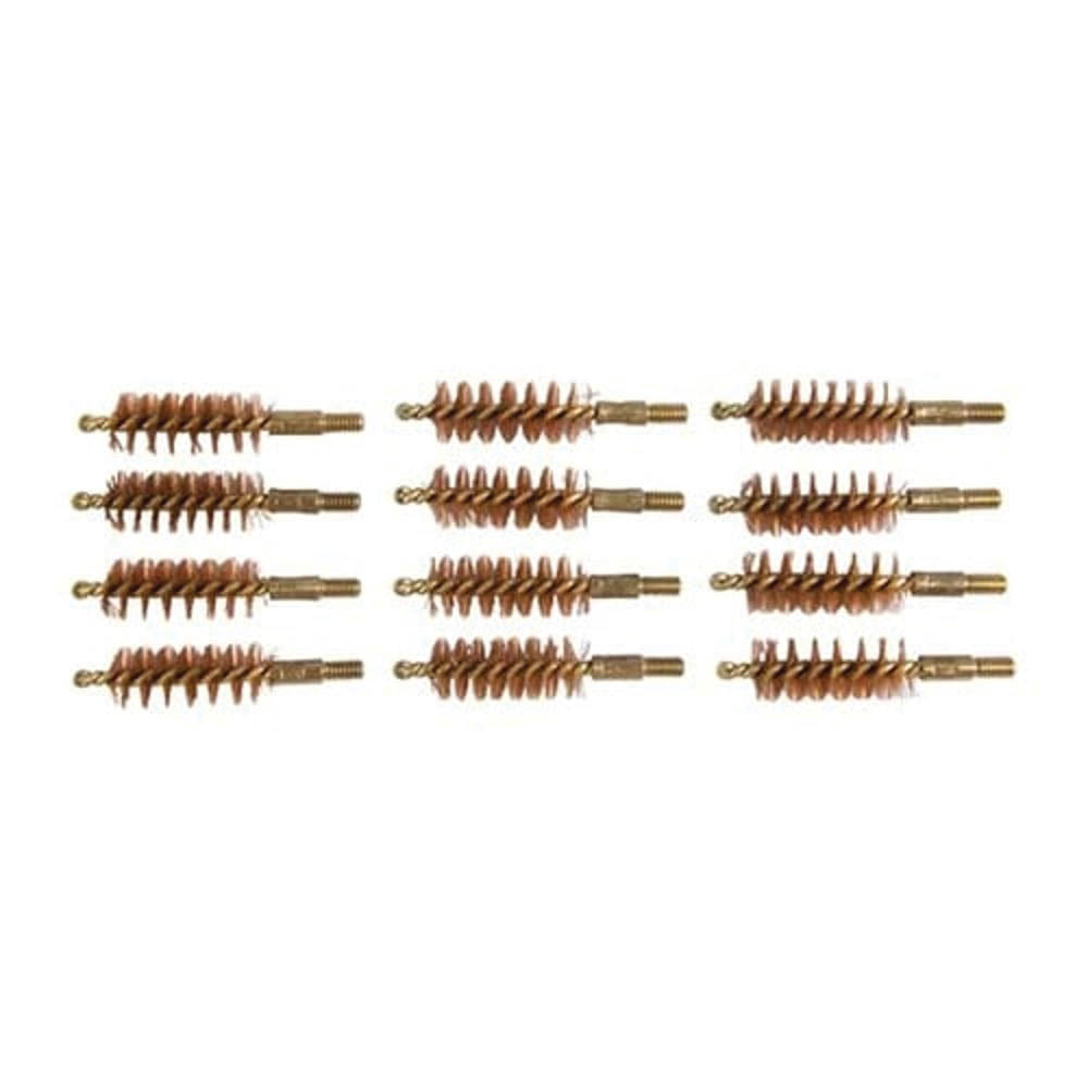 Brownells .44 Cal/.45 Cal #8-32 Male Special Line Bore Brush, Pack of 12