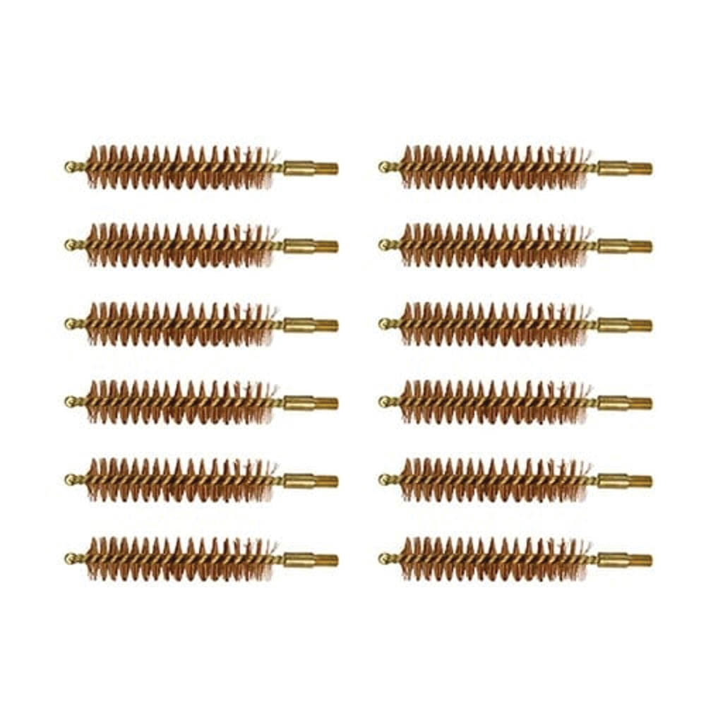 Brownells .50 Cal #8-32 Male Special Line Bore Brush, Pack of 12