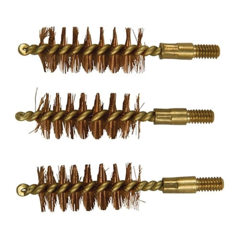 Brownells .475 Cal/.480 Ruger #8-32 Male Special Line Bore Brush, Pack of 3