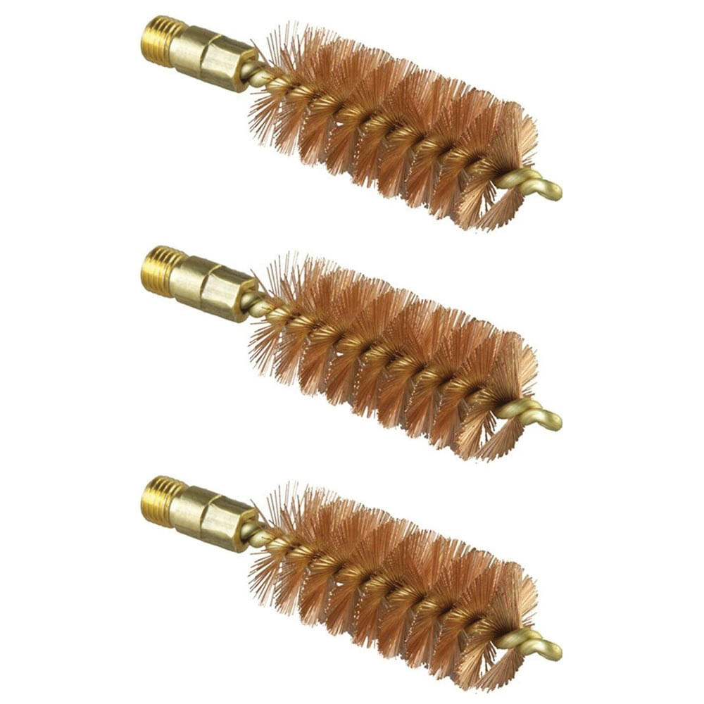 Brownells 12 Gauge 5/16-27 Male Special Line Bore Brush, Pack of 3