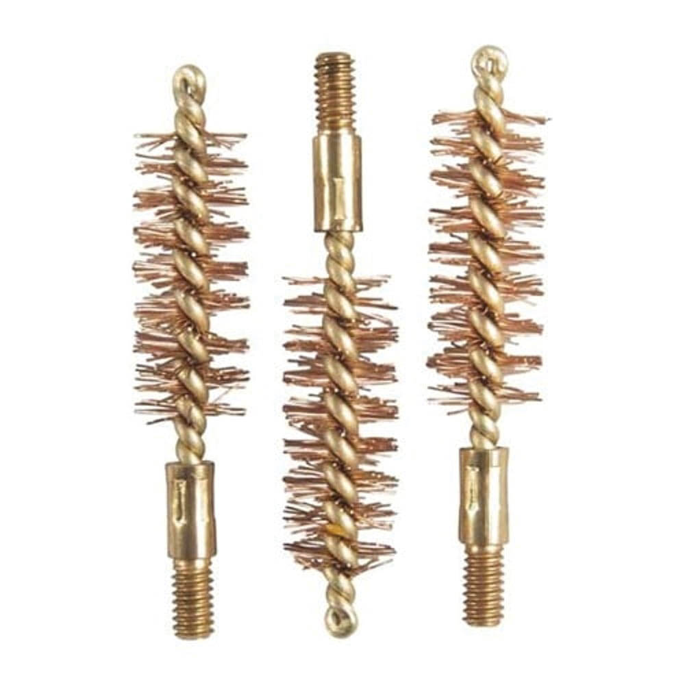 Brownells 10mm/.40 Cal #8-32 Male Double-Tuff Bore Brush, Pack of 3