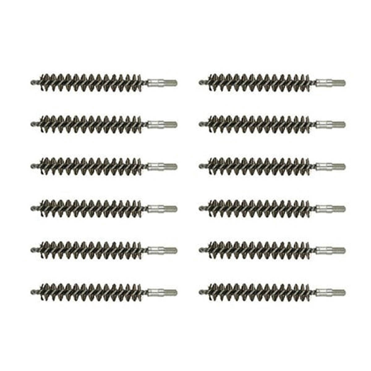 Brownells .375 Cal #8-32 Male Standard Line Bore Brush, Pack of 12