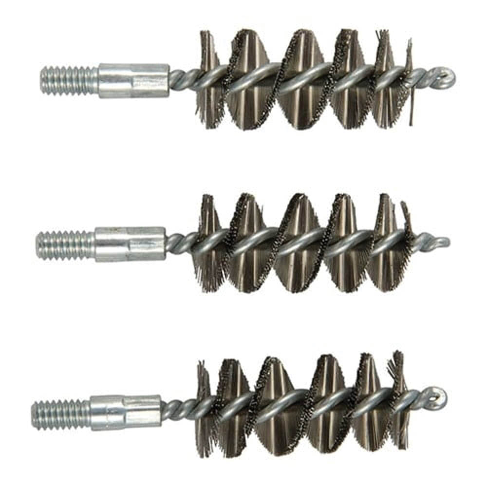 Brownells .50 Cal #8-32 Male Standard Line Bore Brush, Pack of 3