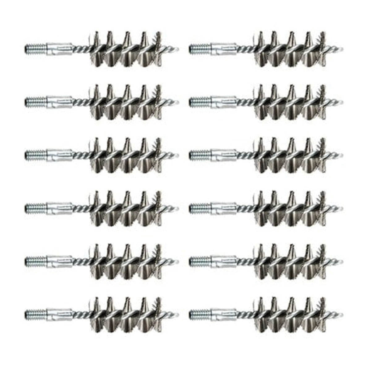 Brownells .50 Cal #8-32 Male Standard Line Bore Brush, Pack of 12