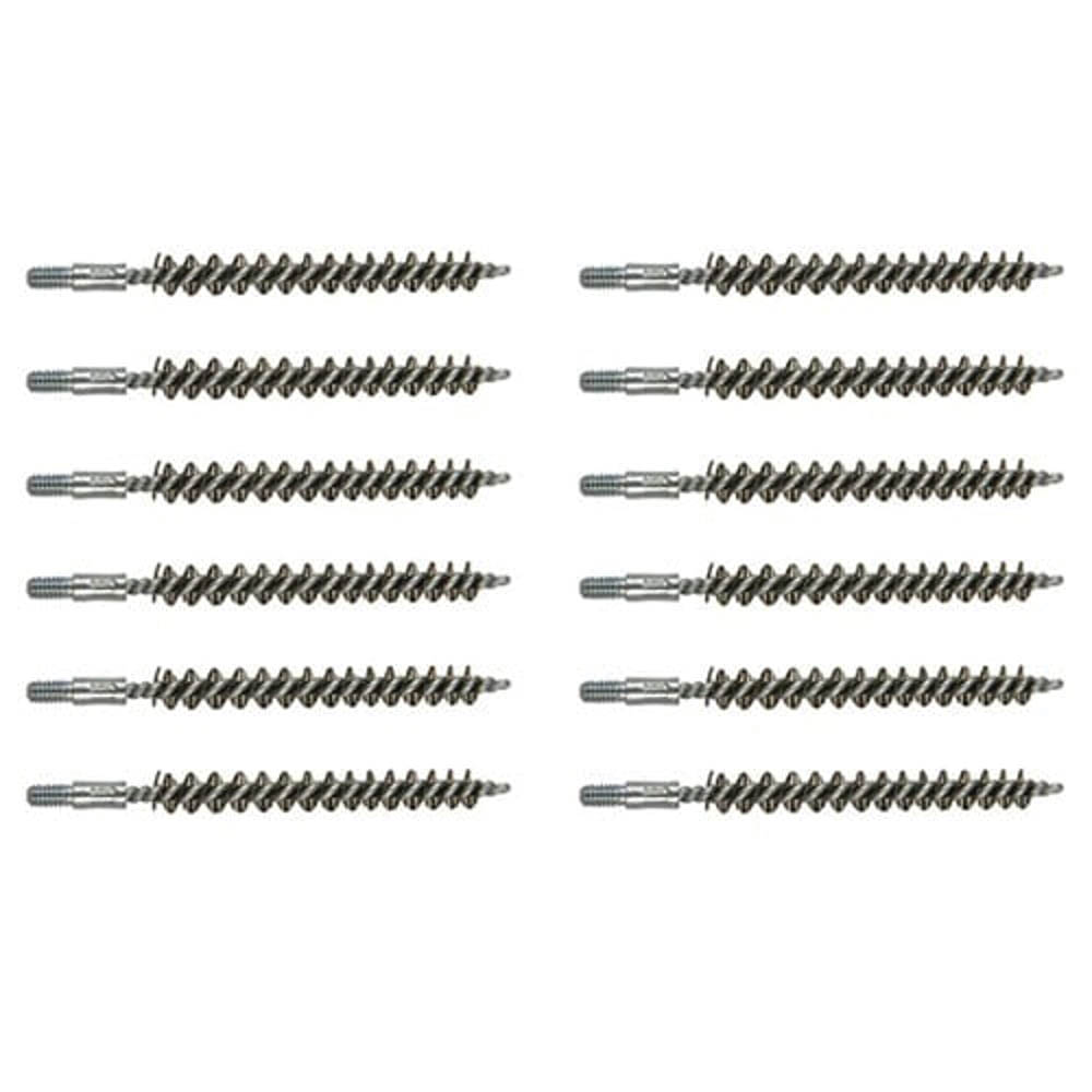 Brownells 6.5mm #8-32 Male Standard Line Bore Brush, Pack of 12