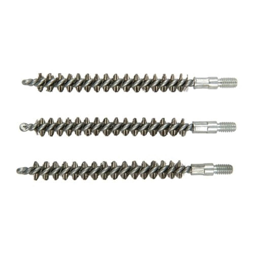 Brownells 7mm #8-32 Male Standard Line Bore Brush, Pack of 3