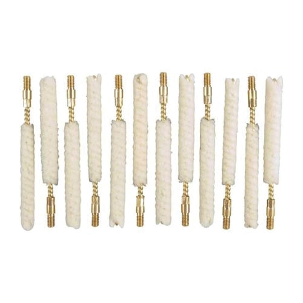 Brownells .22 Cal/.270 Cal #8-32 Male Bore Mop, Pack of 12 - Brownells