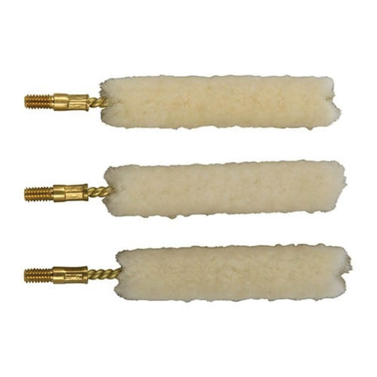 Brownells .40 Cal/10mm #8-32 Male Bore Mop, Pack of 3
