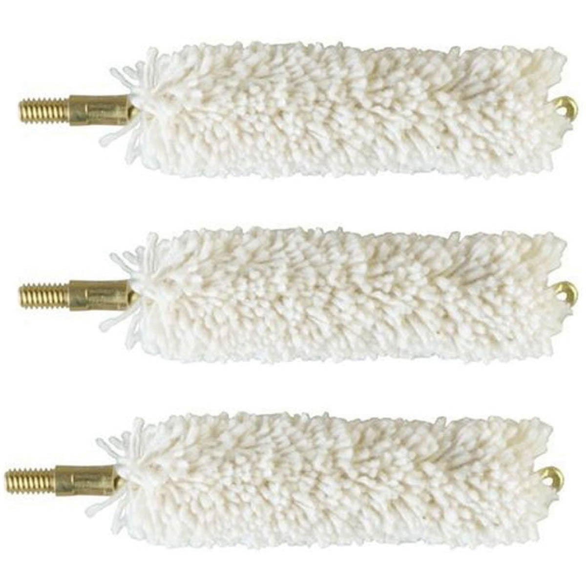 Brownells .50 Cal #8-32 Male Bore Mop, Pack of 3