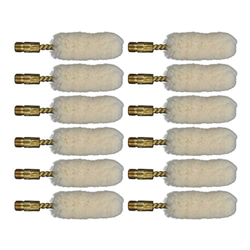 Brownells 20 Gauge 5/16-27 Male Bore Mop, Pack of 12