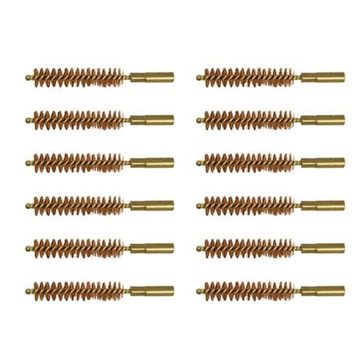 Brownells .44 Cal/.45 Cal #12-28 Female Special Line Dewey Bore Brush, Pack of 12