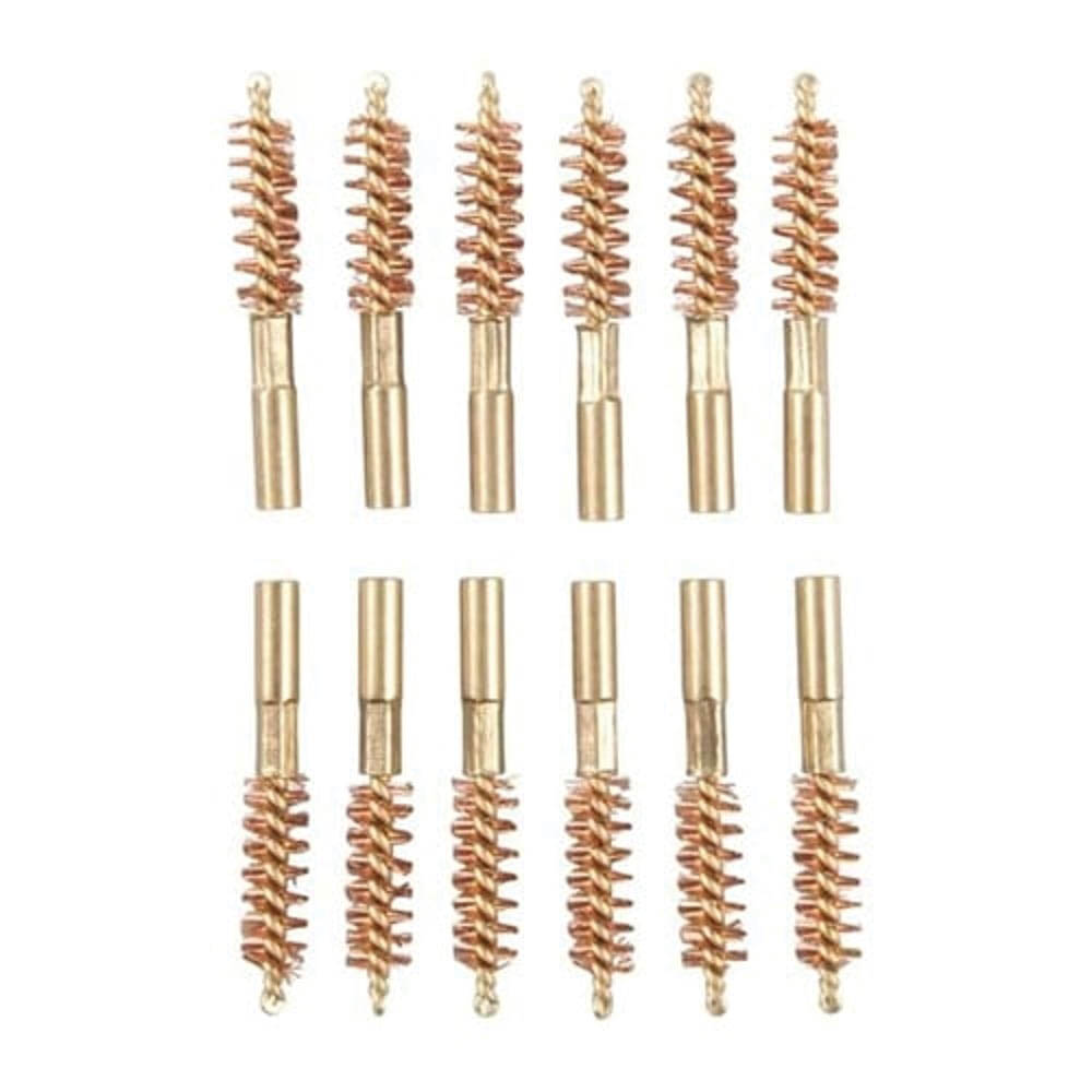 Brownells .38 Caliber/.357 Cal/9mm #12-28 Female Special Line Dewey Bore Brush, Pack of 12