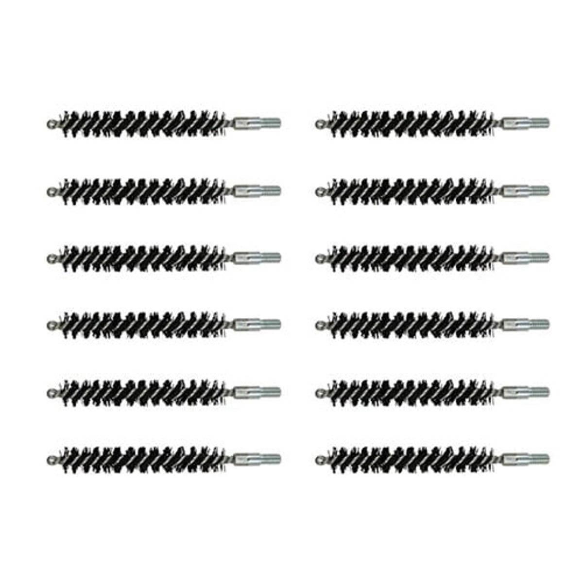 Brownells .338 Cal #8-32 Male Standard Line Bore Brush, Pack of 12