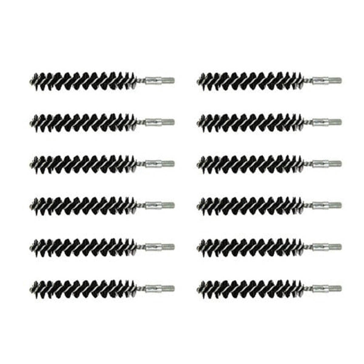 Brownells .35 Cal #8-32 Male Standard Line Bore Brush, Pack of 12