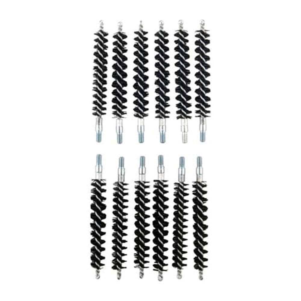 Brownells .375 Cal #8-32 Male Standard Line Bore Brush, Pack of 12