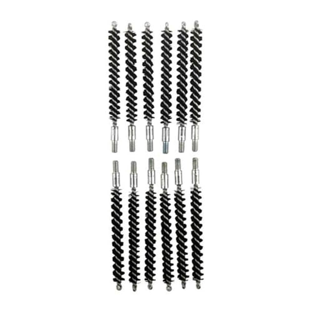 Brownells 6.5mm #8-32 Male Standard Line Bore Brush, Pack of 12