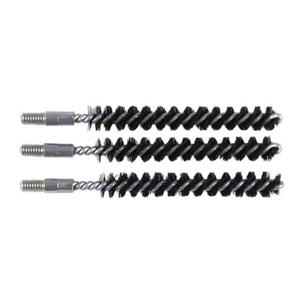 Brownells 7mm #8-32 Male Standard Line Bore Brush, Pack of 3