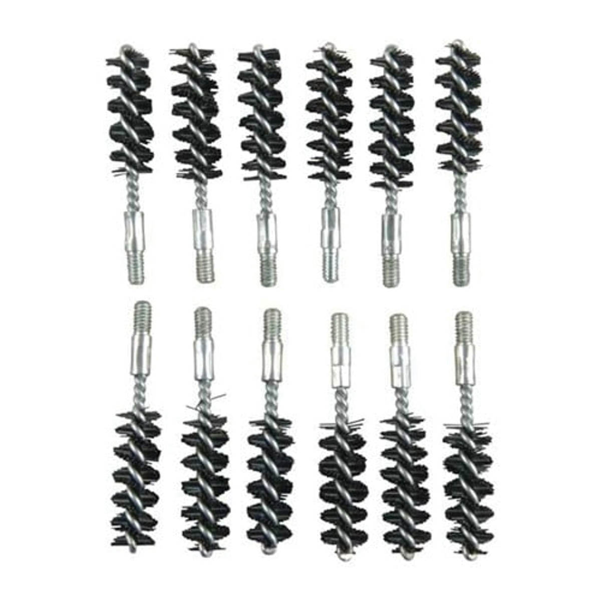 Brownells .35 Cal #8-32 Male Standard Line Bore Brush, Pack of 12