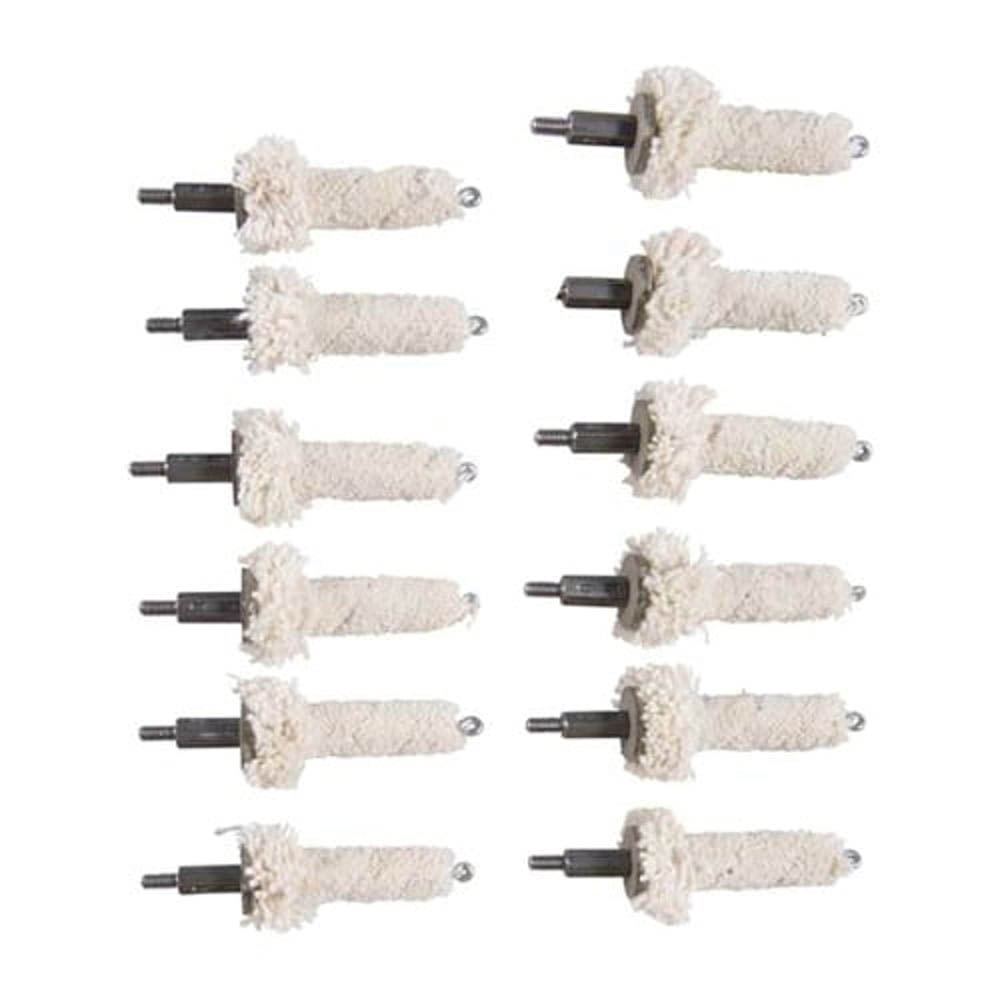 Brownells .223 Remington/.22 Cal #8-32 Male Chamber Mop, Pack of 12