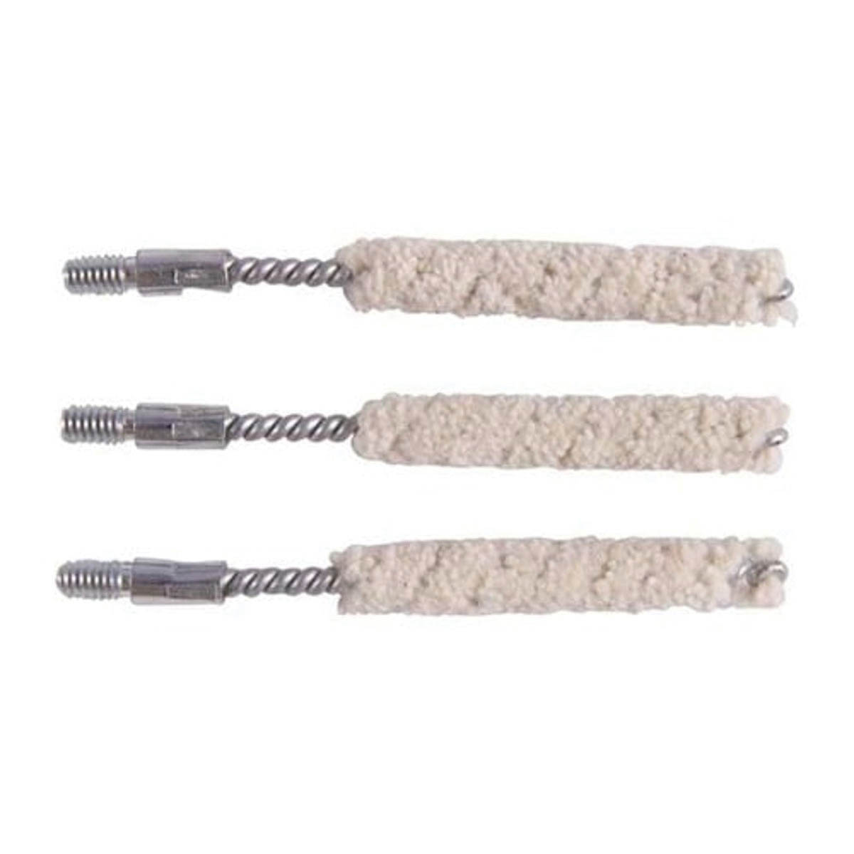 Brownells .22 Cal/.270 Cal/6.8mm #8-32 Male Bore Mop, Pack of 3