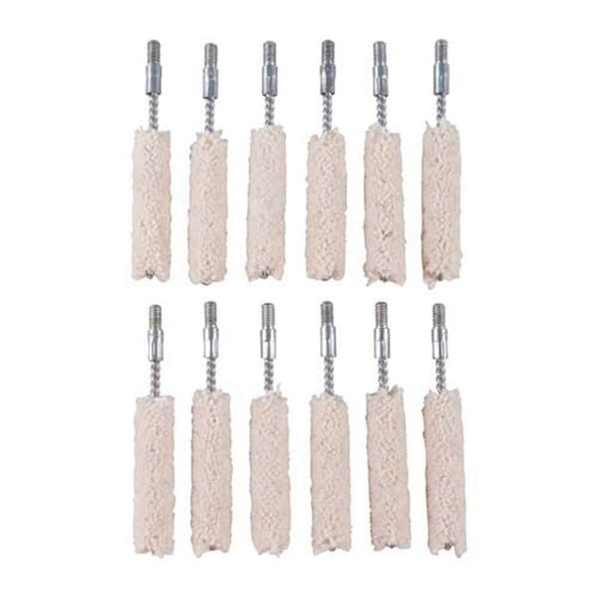 Brownells .35 Cal/.38 Caliber #8-32 Male Bore Mop, Pack of 12