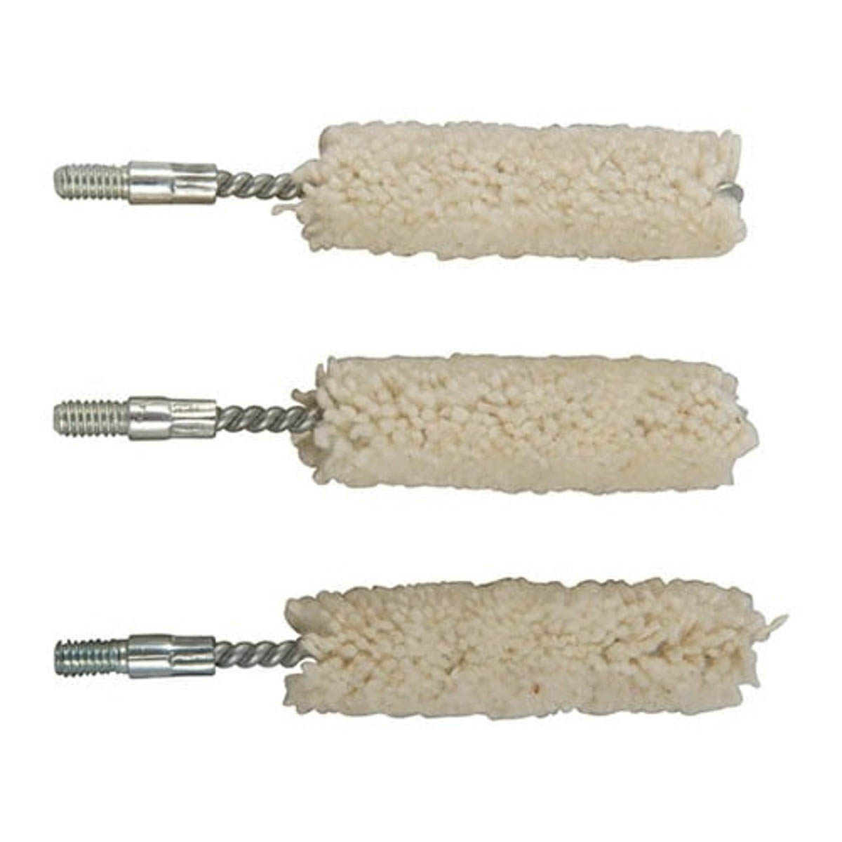 Brownells .40 Cal/10mm #8-32 Male Bore Mop, Pack of 3