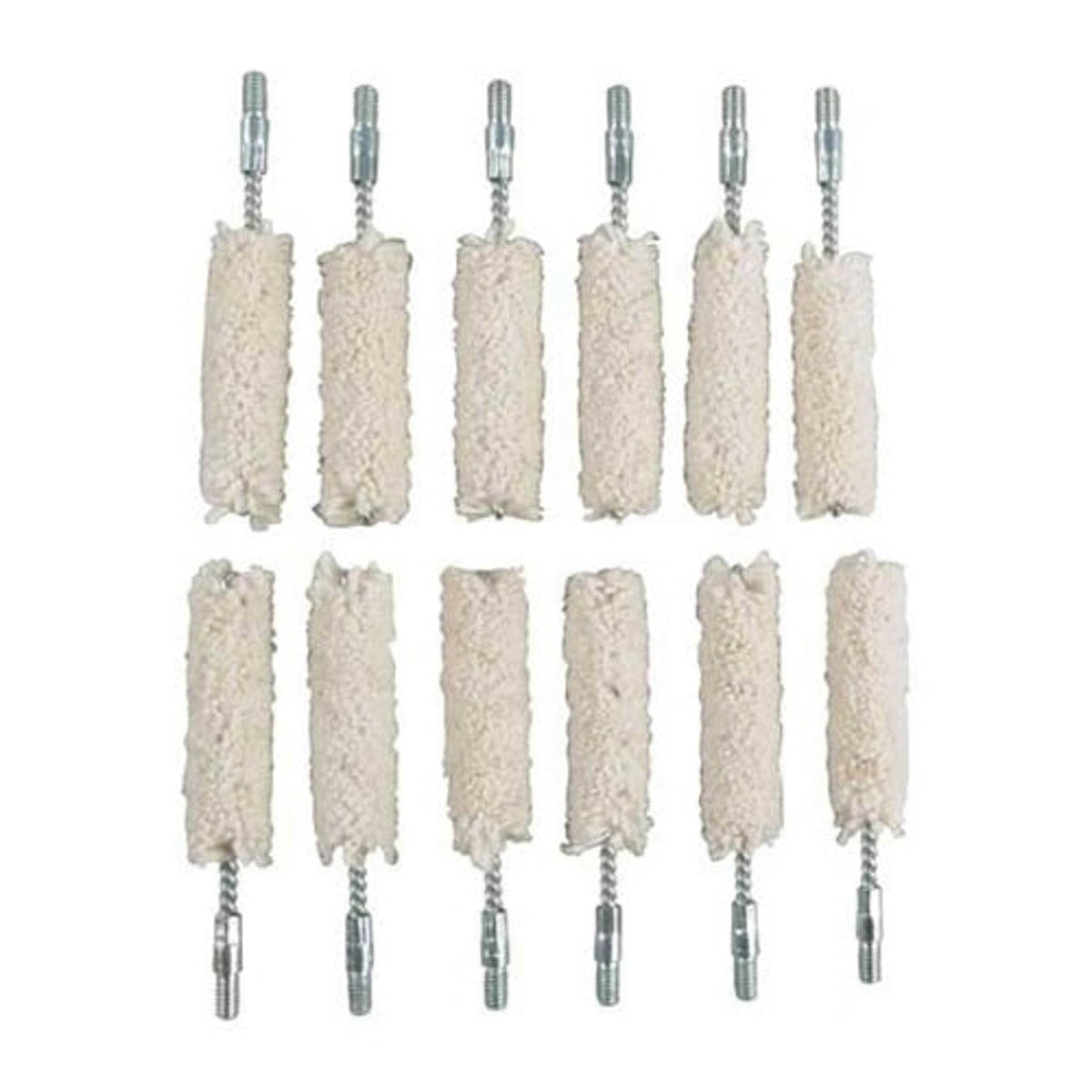 Brownells .40 Cal/10mm #8-32 Male Bore Mop, Pack of 12
