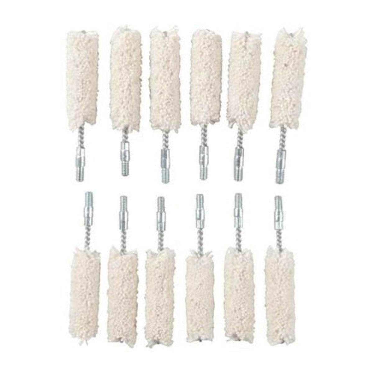 Brownells .44 Cal/.45 Cal #8-32 Male Bore Mop, Pack of 12