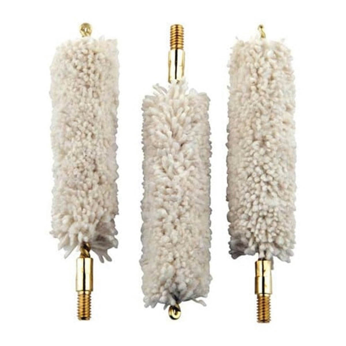 Brownells .50 Cal #8-32 Male Bore Mop, Pack of 3