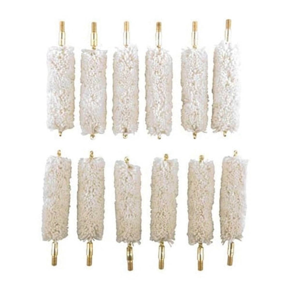 Brownells .50 Cal #8-32 Male Bore Mop, Pack of 12