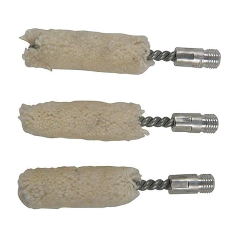 Brownells .410 Bore 5/16-27 Male Bore Mop, Pack of 3